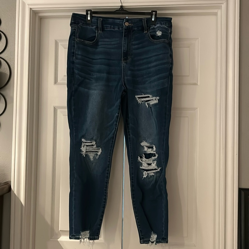 American Eagle curvy hi rise jeggings